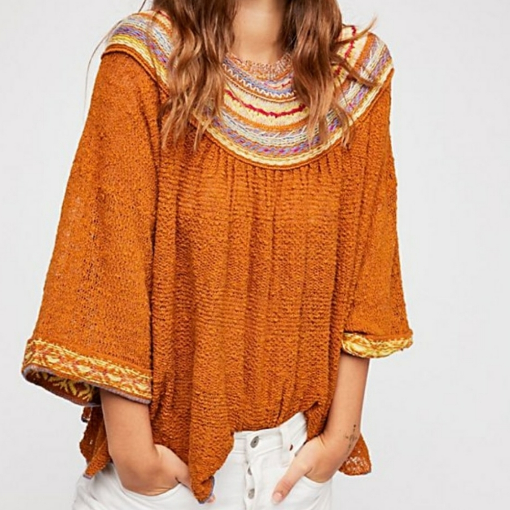 FREE PEOPLE Vacation Sweater Top